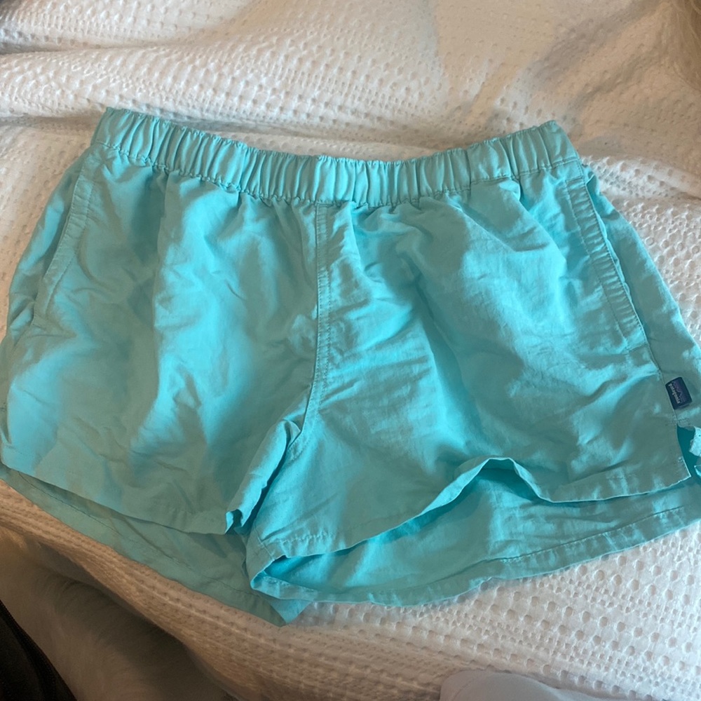 Teal Patagonia Shorts